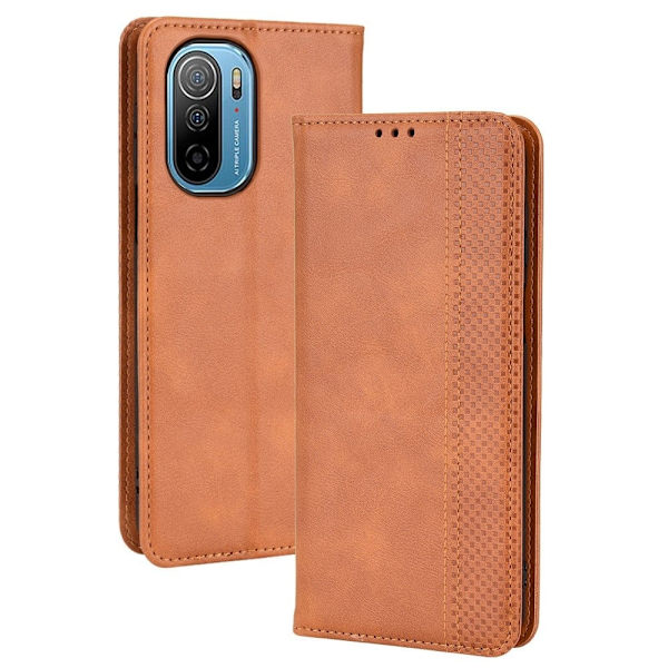 Bofink Vintage läder Ulefone Note 13P fodral - Brun Brun