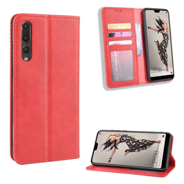 Bofink Vintage Huawei P20 Pro kotelot - Punainen Red