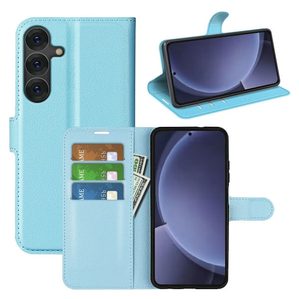 Classic Samsung Galaxy S25 Plus flip etui - Blå Blue
