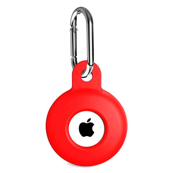 AirTags A001 silikonikotelo - Punainen Red