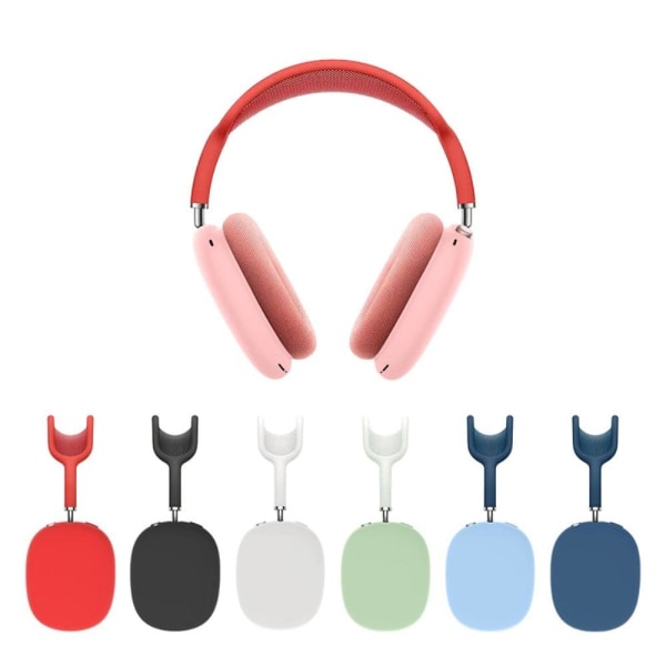 Airpods Max earmuff cover with head band - Red Röd