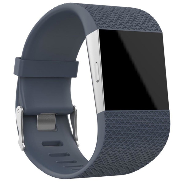 Fitbit Surge Silikone rem Str L - Grå Silver grey