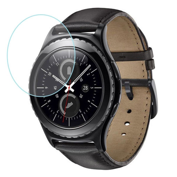 Samsung Gear S2 yksinkertainen näytönsuoja Transparent