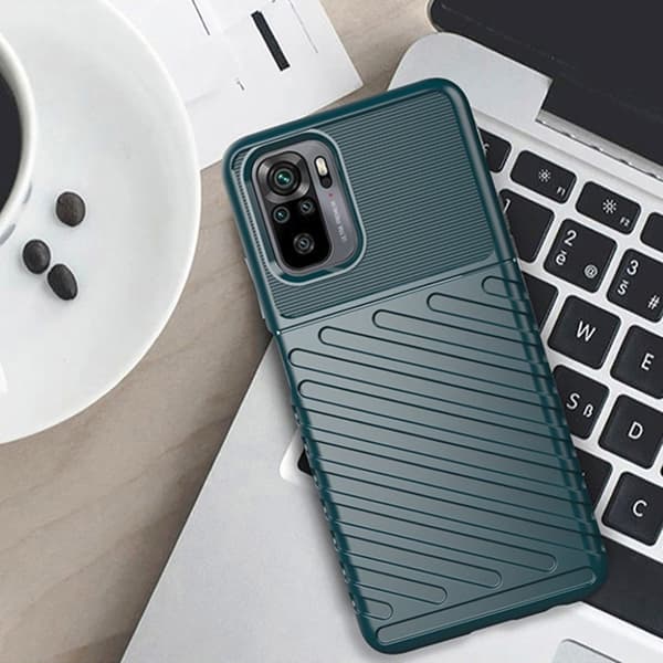 Thunder Xiaomi Redmi Note 10S / Note 10 Etui - Grønn Green