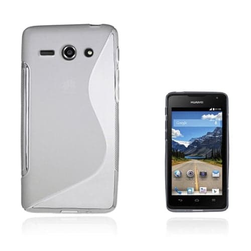 Lagerlöf Huawei Ascend Y530 Deksel  - Grå Silver grey