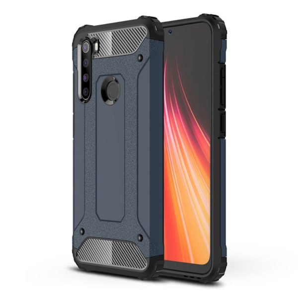 Armour Guard Xiaomi Redmi Note 8 deksel - Mørke blå Blue