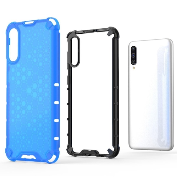 Bofink Honeycomb Samsung Galaxy A50 deksel - Blå Blue