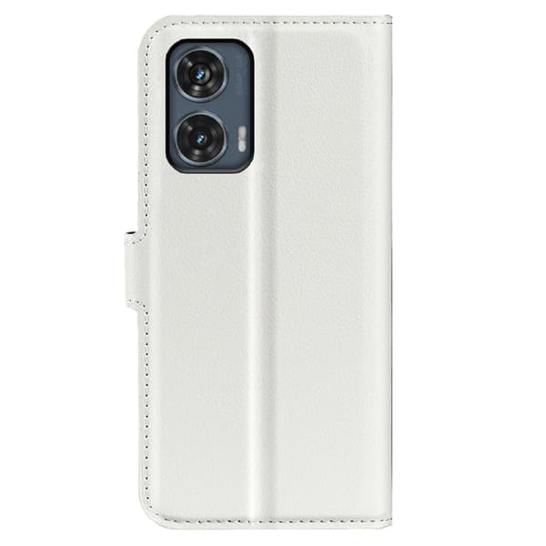 Classic Motorola Edge 50 Fusion fodral - Vit Vit