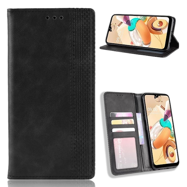 Bofink Vintage LG K41S Etui - Sort Black
