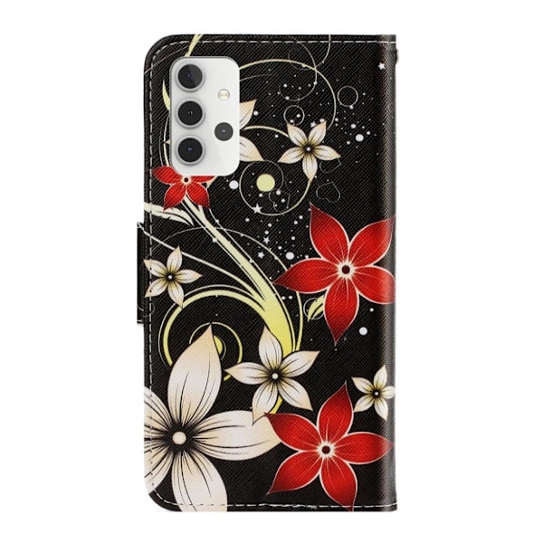 Wonderland Samsung Galaxy A32 Flip etui - Blomst Multicolor