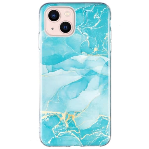 Marmor etui til iPhone 13 - Grøn Green