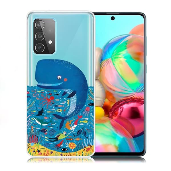 Deco Samsung Galaxy A72 5G kotelot - Hai Blue