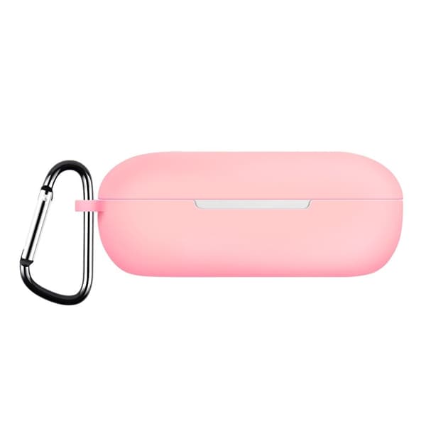 Huawei FreeBuds SE silikonetui med spenne - Rosa Pink