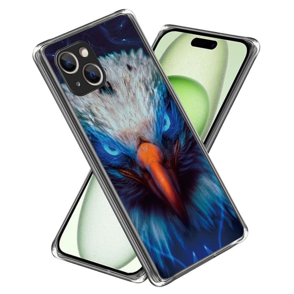 Deco iPhone 15 cover - Falk Blue