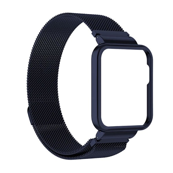Xiaomi Redmi Watch 2 urrem i rustfrit stål med cover - Blækblå Blue