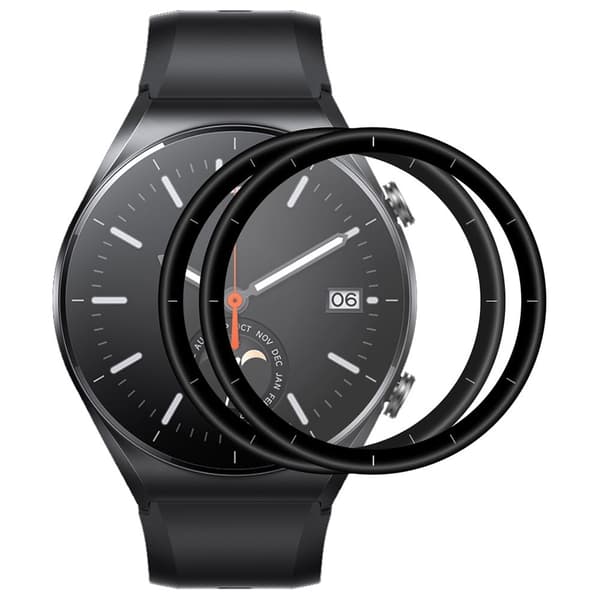 2Pcs ENKAY Xiaomi Watch S1 HD PMMA screen protector Transparent