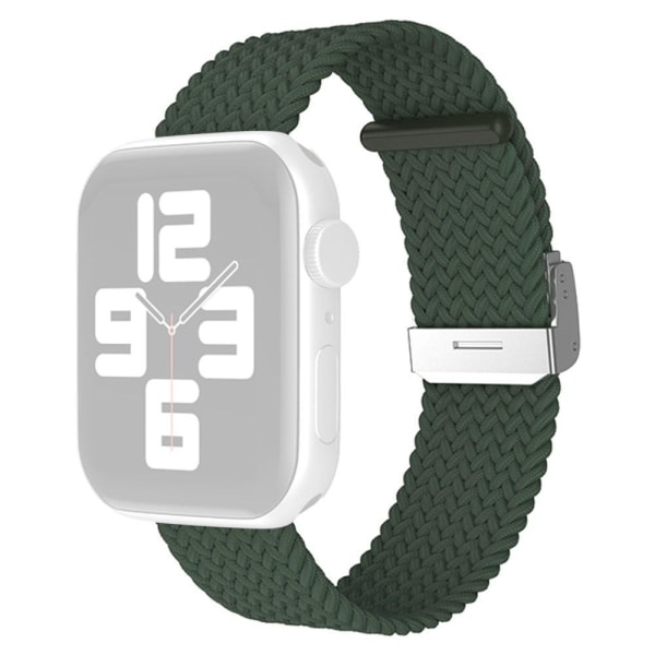 Apple Watch (41mm) enkel nylon-urrem - Olivengrøn Green