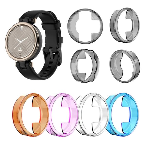 Garmin Lily gjennomsiktig TPU-deksel - Blå Blue