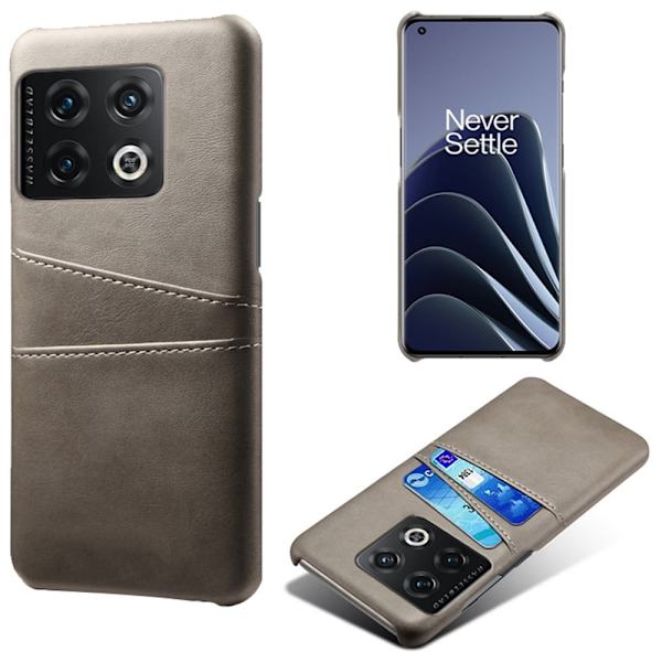 Dual Card Suojakotelo OnePlus 10 Pro - Harmaa Silver grey