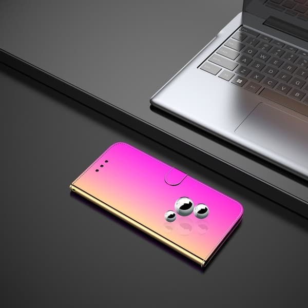 Mirror Samsung Galaxy A13 4G Flippetui - Rose Pink