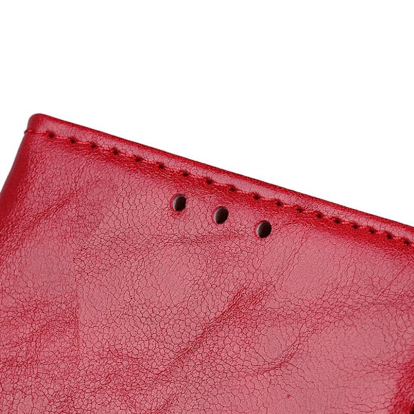 Neptune Samsung Galaxy A10 leather kotelot - Punainen Red