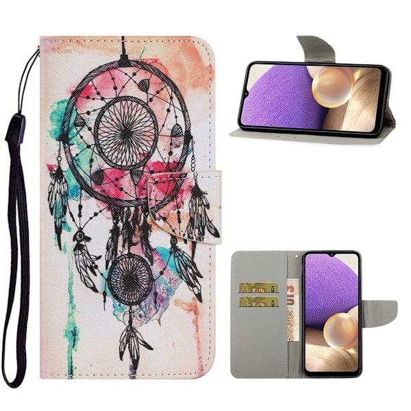 Wonderland Samsung Galaxy A32 Flippetui - Drømmefanger Multicolor