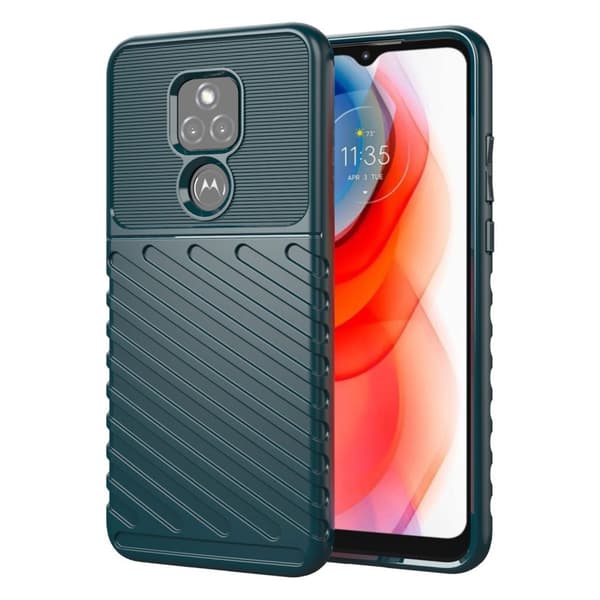 Thunder Motorola Moto G Play (2021) Etui - Grøn Green