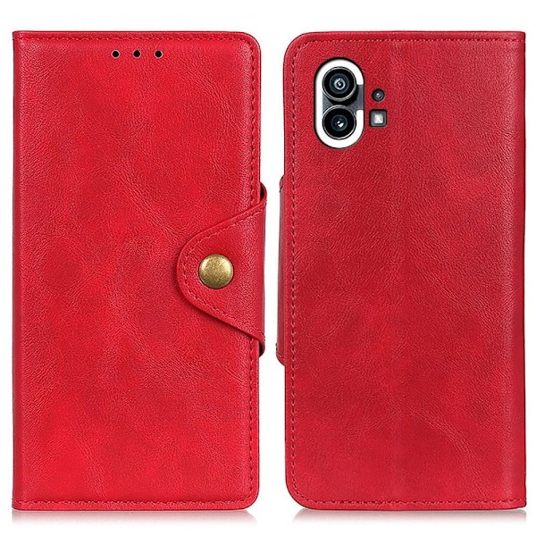 Alpha Nothing Phone (1) Läppäkotelo - Punainen Red