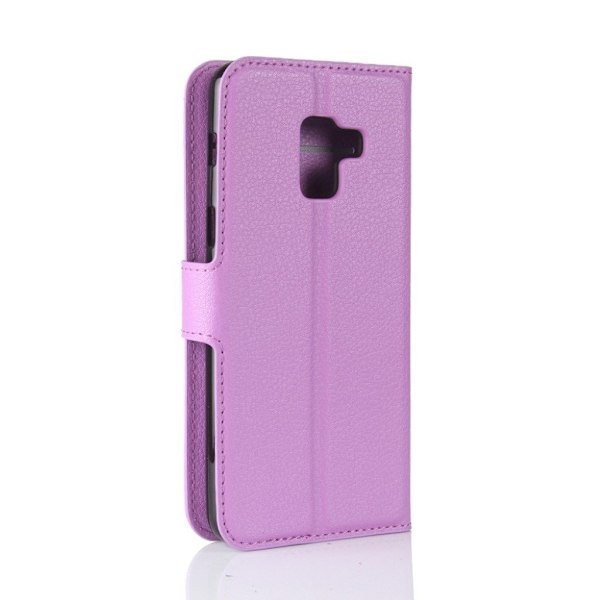 Samsung Galaxy A8 (2018) Snyggt enfärgat fodral - Lila Lila