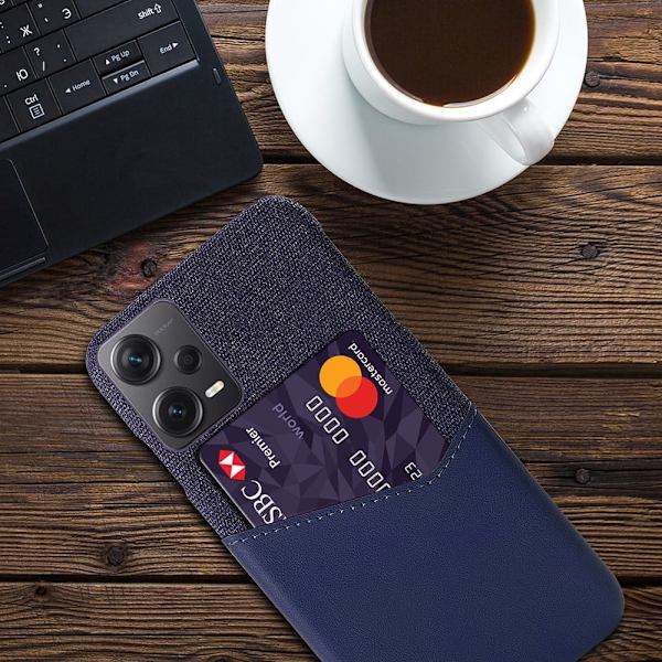 Bofink Xiaomi Redmi Note 12 Pro Plus Kort Cover - Blå Blue