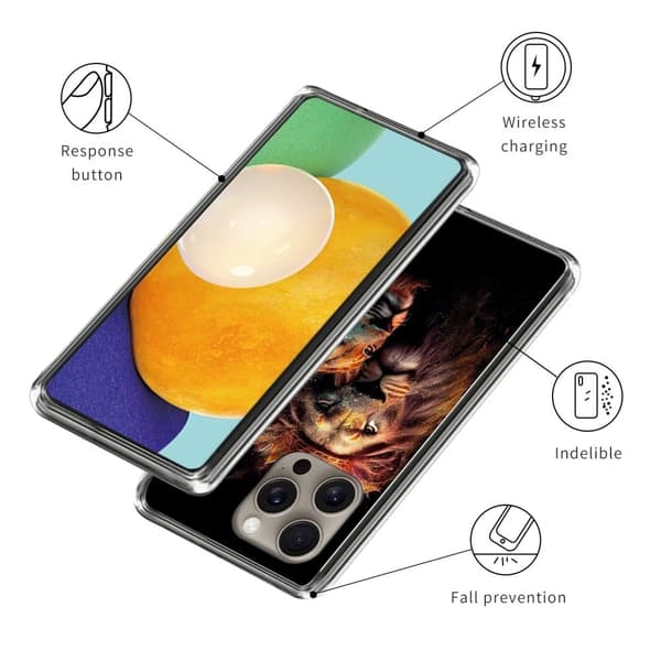 Vibe iPhone 16 Pro Max deksel - Style F Gold