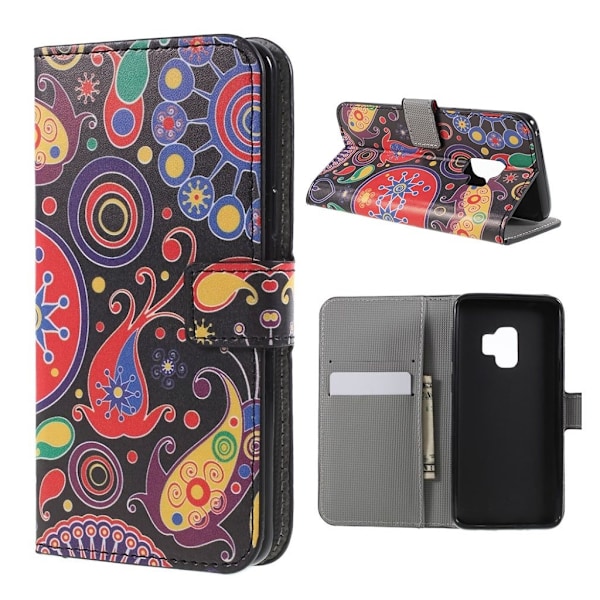 Samsung Galaxy S9 design suojakotelo - Värikkäät kuviot Multicolor