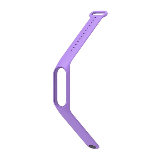 Xiaomi Mi Band 7 klokkerem i silikon - Lyselilla Purple