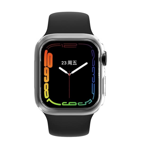 Enkelt TPU-cover til Apple Watch (41mm) - Transparent Transparent