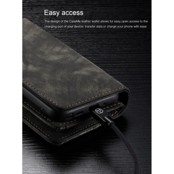 CaseMe Samsung Galaxy Note 20 Ultra Pung med Lynlås - Sort Black