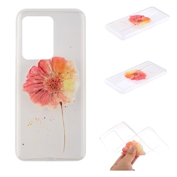 Deco Samsung Galaxy S20 Ultra skal - Vacker Blomma Orange