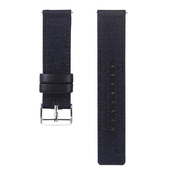 Amazfit Bip Koläder klockband - Style T Svart