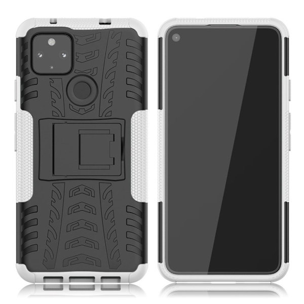 Offroad etui - Google Pixel 4a 5G - hvid White
