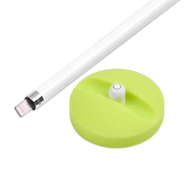 Apple penna silikon plattform skydd för lock och spets - Grön Grön