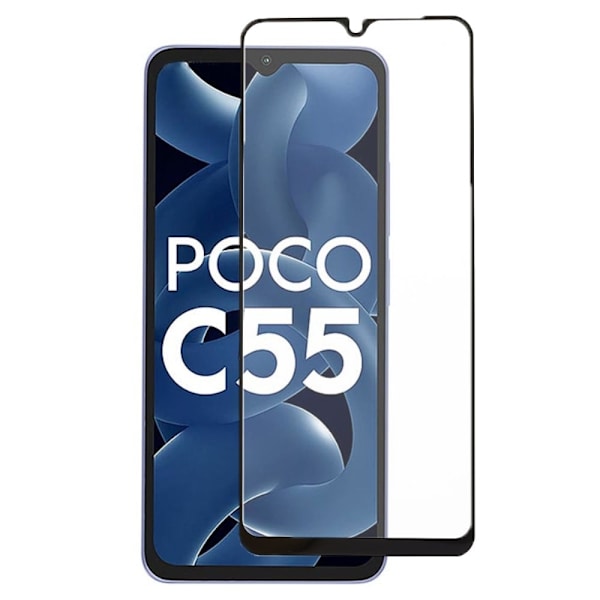 Xiaomi Poco C55 kosketusherkkä ja temperoitu suojalasi Transparent