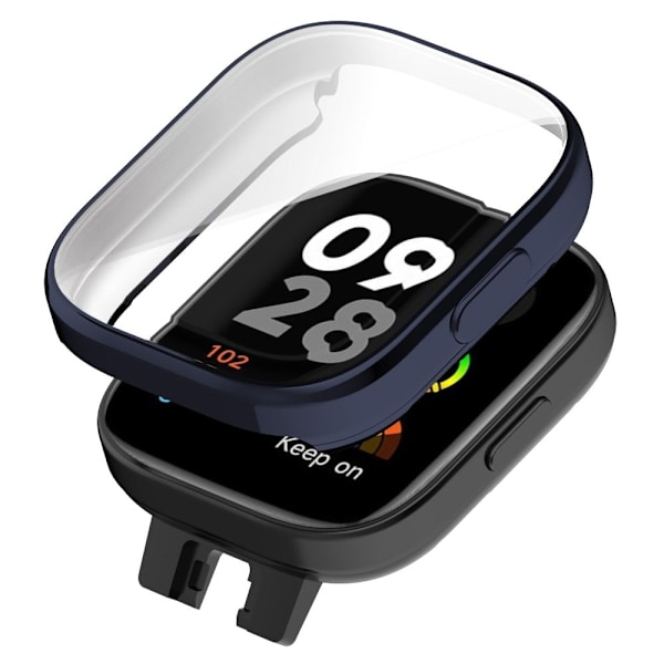 Xiaomi Redmi Watch 3 / Lite 3 galvaniseringsdeksel - Midnattsblå Blue