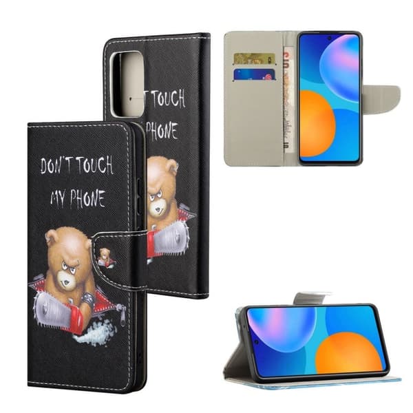 Wonderland Samsung Galaxy A32 Flippetui - Bjørn Black