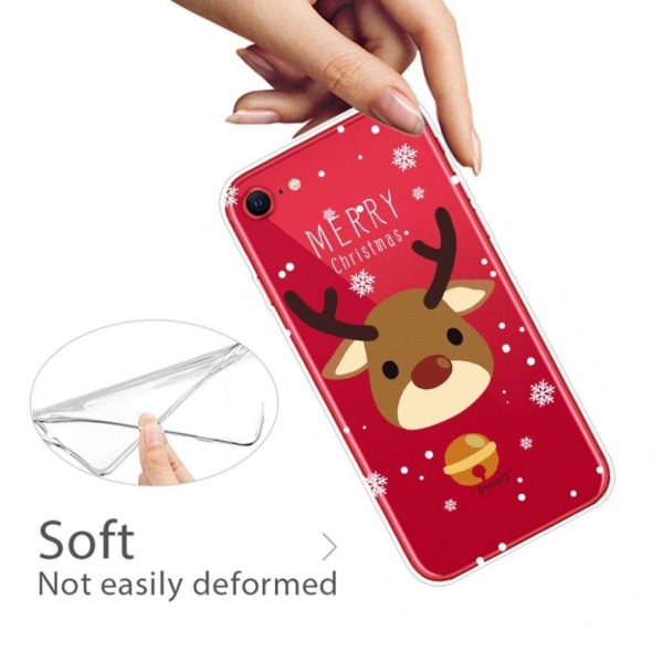 Christmas iPhone SE 2020 fodral - Moose and Bell Brun