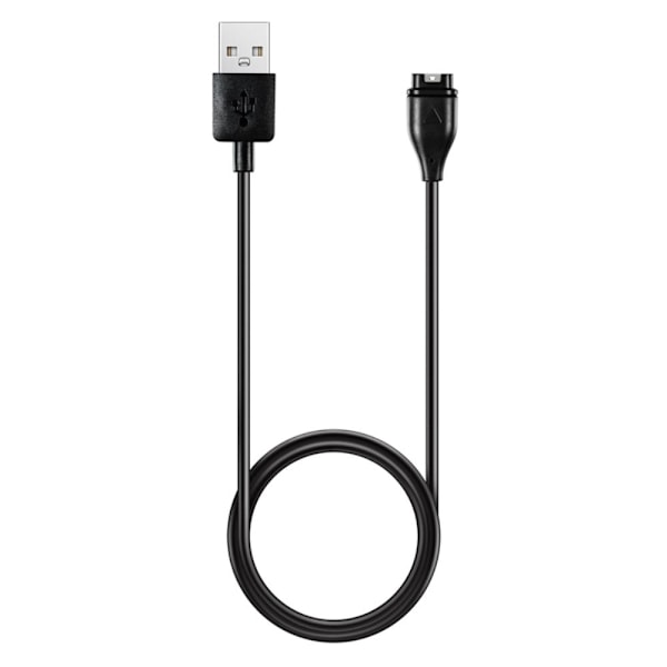 1 m USB-opladerkabel til Garmin-ur Black