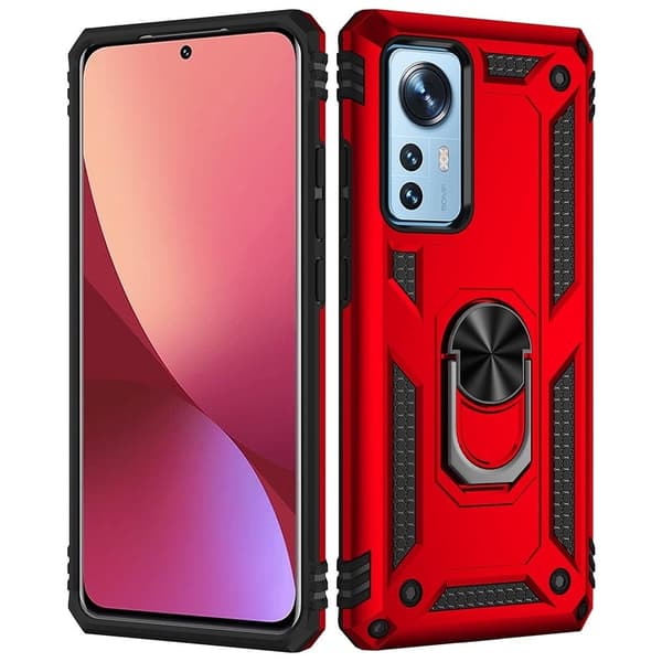 Bofink Combat Xiaomi 12 Pro kotelot - Punainen Red