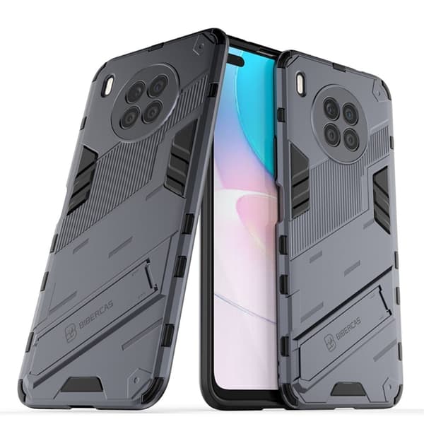 Shockproof Hybrid Deksel med A Modern Touch til Honor 50 Lite / Huawei Nova 8i - Mørkeblå Blue