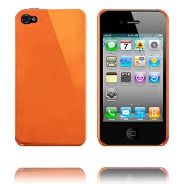 iCe Electroplated (Orange) iPhone 4 Skal Orange