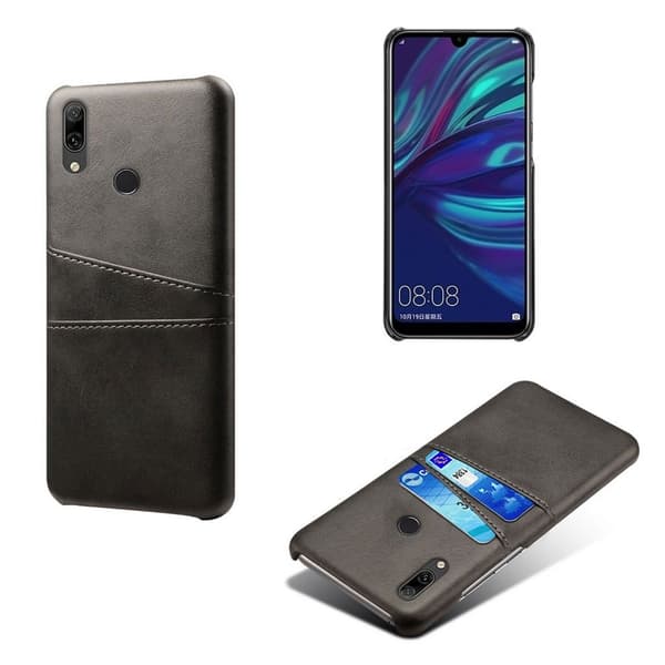 Dual Card Huawei Y7 2019 cover - Sort Black