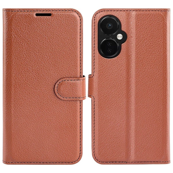 Classic OnePlus Nord CE 3 Flippetui - Brun Brown