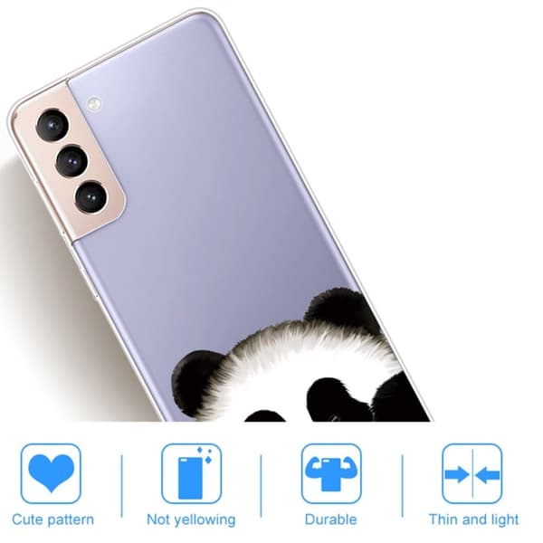 Deco Samsung Galaxy S22 Plus Etui - Sød Panda Multicolor